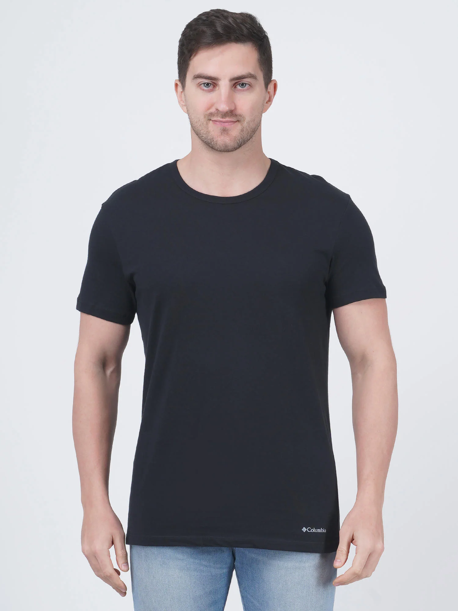 CAMISETA MASCULINO COLUMBIA PERFORMANCE COTTON/STRETCH CREW-NECK 3 PACK SOLID – foto 2